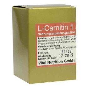 L-carnitin 1a Day 500 mg Kapseln (45 stk) – PZN 1808796 из Германии