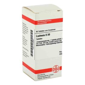 Lachesis D 30 Tabletten (80 stk) – PZN 2102897 из Германии