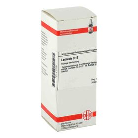 Lachesis D 12 Dilution (50 ml) – PZN 2103023 из Германии
