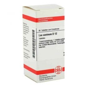 Lac Caninum D 12 Tabletten (80 stk) – PZN 2802809 из Германии