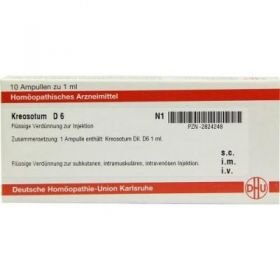 Kreosotum D 6 Ampullen (10X1 ml) – PZN 2824248 из Германии