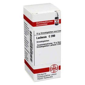 Lachesis C 200 Globuli (10 g) – PZN 2925937 из Германии
