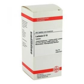 Lachesis D 10 Tabletten (200 stk) – PZN 2926003 из Германии