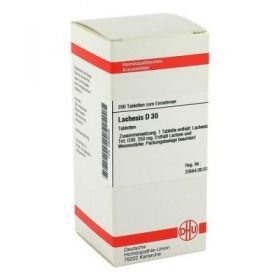 Lachesis D 30 Tabletten (200 stk) – PZN 2926026 из Германии