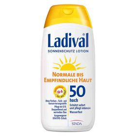 Ladival norm.bis empfindl.Haut Lotion Lsf 50 (200 ml) – PZN 3523193 из Германии