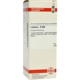Lachesis D 200 Dilution (50 ml) – PZN 4223547 из Германии