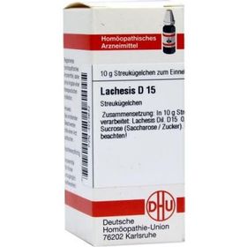 Lachesis D 15 Globuli (10 g) – PZN 4223642 из Германии