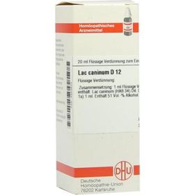 Lac Caninum D 12 Dilution (20 ml) – PZN 4223843 из Германии