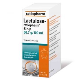 Lactulose-ratiopharm (500 ml) – PZN 4916865 из Германии