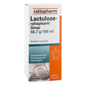 Lactulose-ratiopharm (1000 ml) – PZN 4916871 из Германии