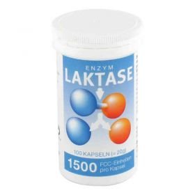 Laktase 1500 Fcc Enzym Kapseln (100 stk) – PZN 6122508 из Германии