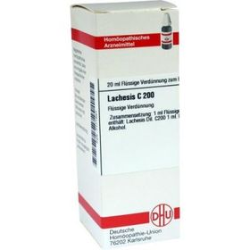 Lachesis C 200 Dilution (20 ml) – PZN 7171561 из Германии