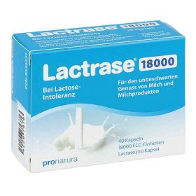 Lactrase 18.000 Fcc Kapseln (40 stk) – PZN 9545221 из Германии