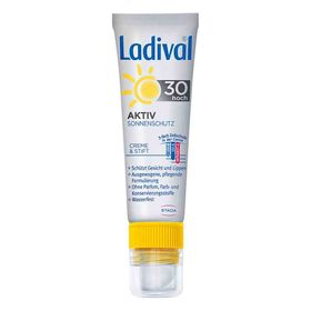 Ladival Aktiv Sonnenschutz für Gesicht und Lipp. Lsf30 (1 Pck) – PZN 9932136 из Германии