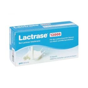 Lactrase 12.000 Fcc Kapseln (75 stk) – PZN 10130815 из Германии