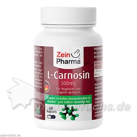 L-Carnosin 500mg, 60 ST – PZN 10198262 из Германии