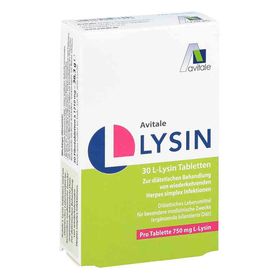 L-lysin 750 mg Tabletten (30 stk) – PZN 10414300 из Германии