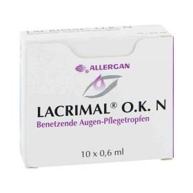Lacrimal O.k. N Augentropfen (10X0.6 ml) – PZN 10754208 из Германии