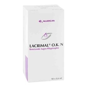 Lacrimal O.k. N Augentropfen (90X0.6 ml) – PZN 10754243 из Германии