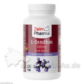 L-Ornithin Kapseln, 120 ST – PZN 11161485 из Германии