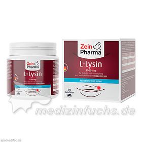 L-Lysin 1000mg Zitrone 90er Kautablette, 90 ST – PZN 11161574 из Германии