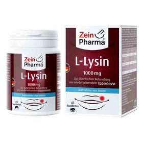 L-lysin 1000 mg Zitrone Kautabletten (45 stk) – PZN 11161597 из Германии
