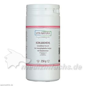 Konjakmehl mit Glucomannan, 250 G – PZN 11341448 из Германии