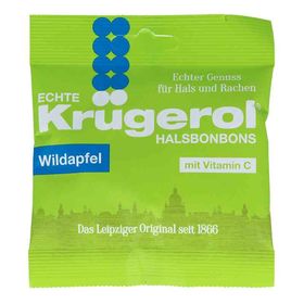 Krügerol Halsbonbons Wildapfel mit Zucker (50 g) – PZN 11539021 из Германии