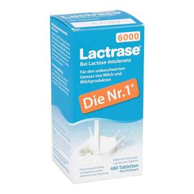 Lactrase 6.000 Fcc Tbl.klickspender Nachfüllpack (480 stk) – PZN 12412794 из Германии