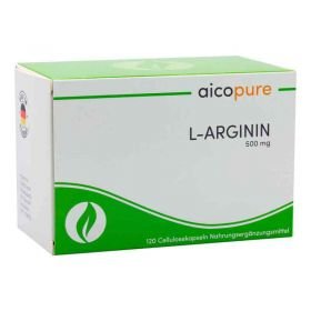 L-arginin 500 mg Kapseln (120 stk) – PZN 12582332 из Германии