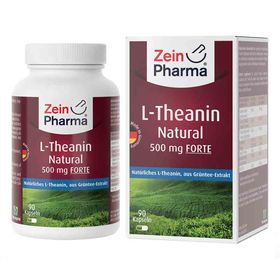 L-theanin Natural Forte 500 mg Kapseln Zeinpharma (90 stk) – PZN 13254765 из Германии