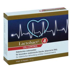 Lactobact Ldl-control magensaftresistente Kapseln (30 stk) – PZN 13501991 из Германии