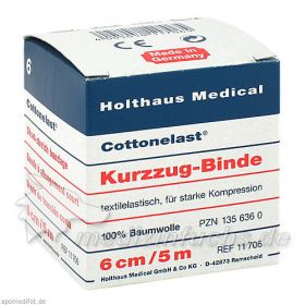 Kurzzugbinde Cottonelast 6cmx5m, 1 ST – PZN 1356360 из Германии