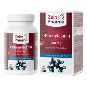 L-phenylalanin 500 mg veg.HPMC Kapsel (n) zein Pharma (90 stk) – PZN 13817599 из Германии