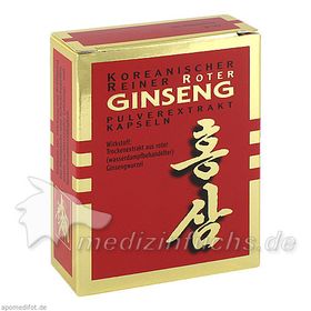 Roter Ginseng Extraktpulver 500mg, 30 ST – PZN 1452974 из Германии