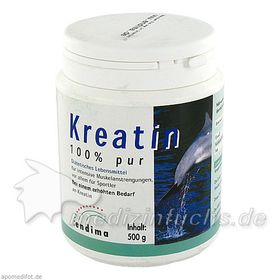 Kreatin 100% PUR, 500 G – PZN 1498344 из Германии