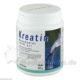 Kreatin Monohydrat 100% PUR, 500 G – PZN 1498367 из Германии