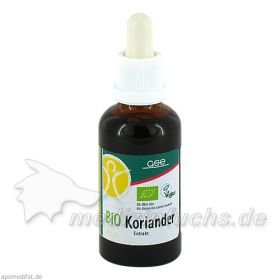 Koriander Extr. Bio 23% V/V, 50 ML – PZN 159545 из Германии