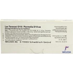 LAC TARAXACI D10 PAR D10, 8X1 ML – PZN 1623542 из Германии
