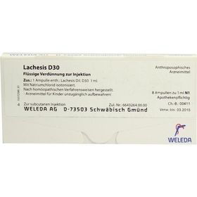 LACHESIS D30, 8X1 ML – PZN 1623648 из Германии