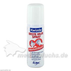 Kwizda Erste Hilfe Spray blutstillend, 40 G – PZN 167622 из Германии