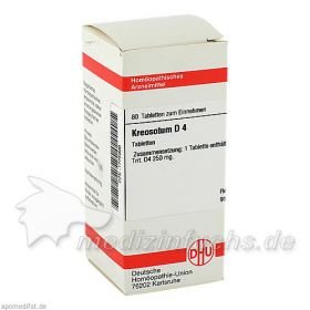KREOSOTUM D 4, 80 ST – PZN 1775996 из Германии