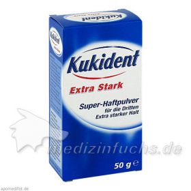 KUKIDENT Haftpulver extra stark, 50 G – PZN 2003741 из Германии