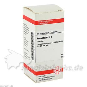 KREOSOTUM D 6, 80 ST – PZN 2118958 из Германии