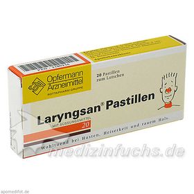 Laryngsan Pastillen, 20 ST – PZN 2180236 из Германии