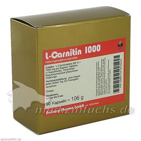 L-Carnitin 1000, 90 ST – PZN 2288548 из Германии