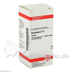 KREOSOTUM D12, 80 ST – PZN 2632595 из Германии