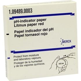 LACKMUSPAPIER ROT ROLLE, 1 ST – PZN 2664603 из Германии
