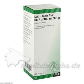 Lactulose Abz 66.7g/100ml Sirup, 200 ML – PZN 3351639 из Германии