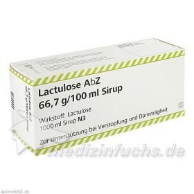 Lactulose Abz 66.7g/100ml, 1000 ML – PZN 3351651 из Германии